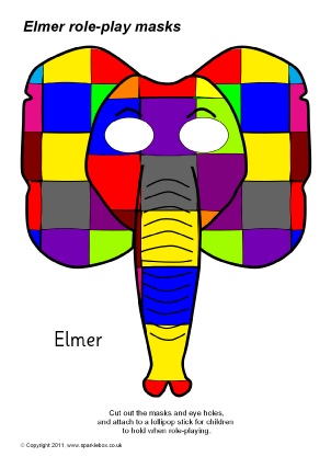 Elmer teaching resources story sack printables