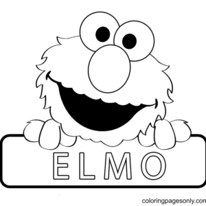 Elmo coloring pages printable for free download