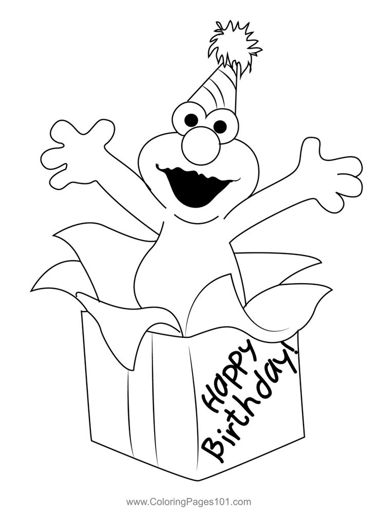 Elmo happy birthday coloring page elmo coloring pages birthday coloring pages happy birthday coloring pages