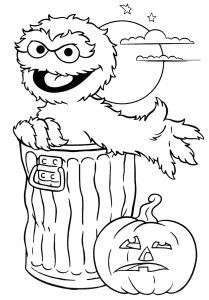 Free printable halloween coloring pages for kids