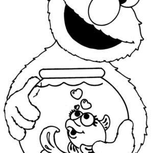 Elmo coloring pages printable for free download