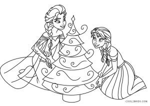 Free printable elsa coloring pages for kids