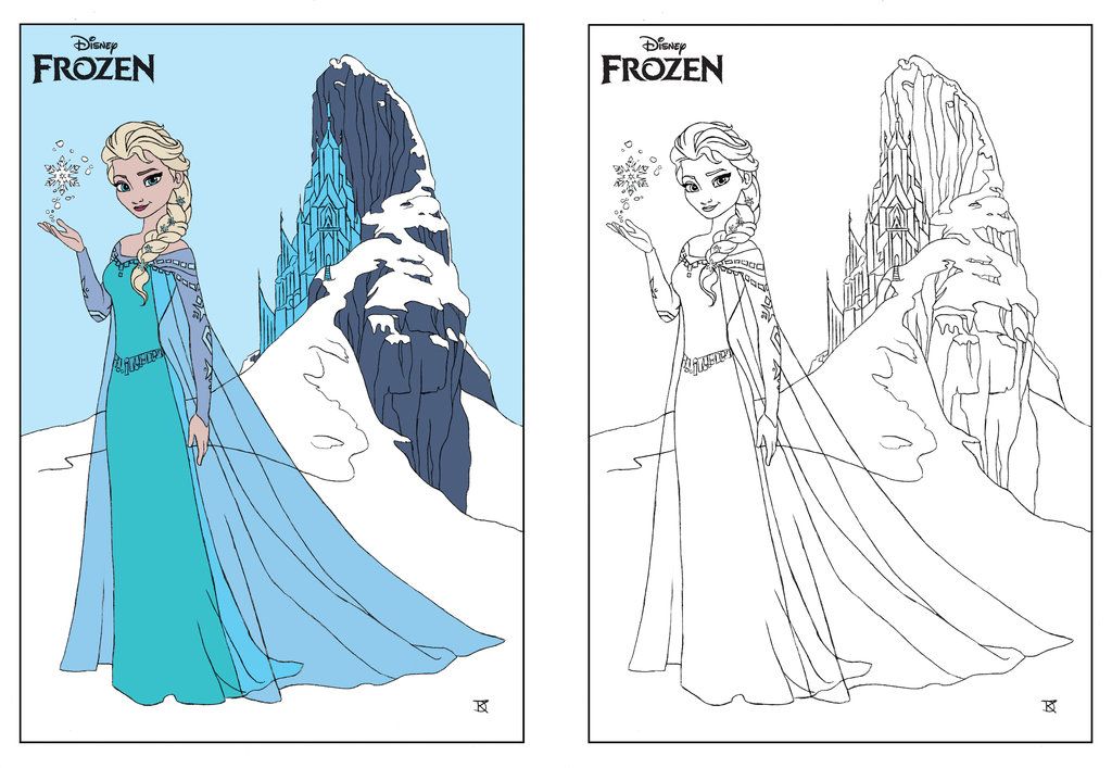 Frozen coloring pages elsa coloring pages frozen coloring