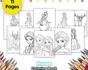 Frozen disney coloring