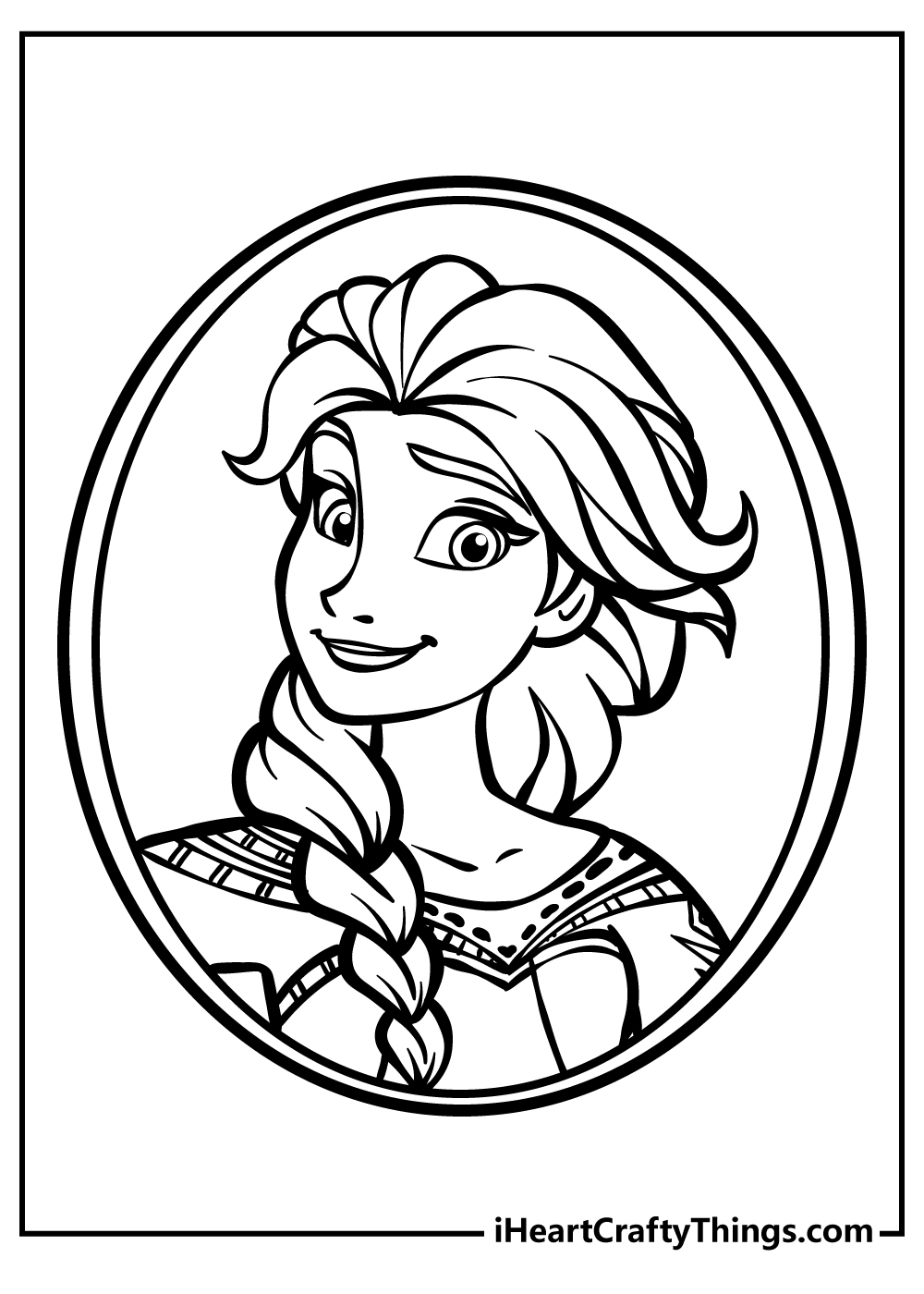 Elsa coloring pages free printables