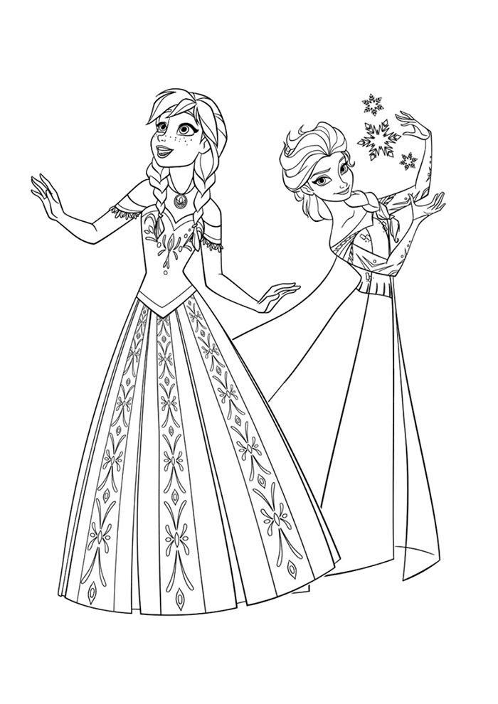 Frozen coloring pages free personalizable coloring pages