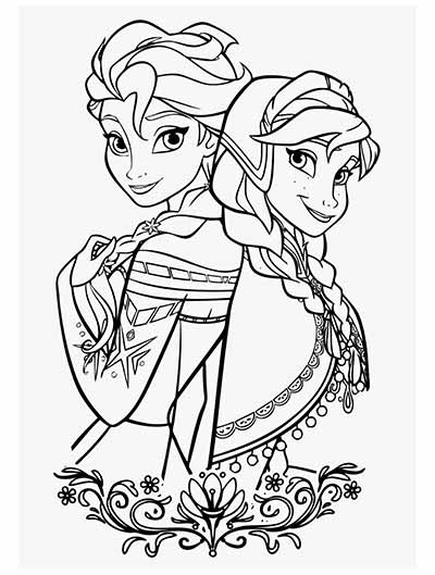 Updated frozen coloring pages frozen coloring pages