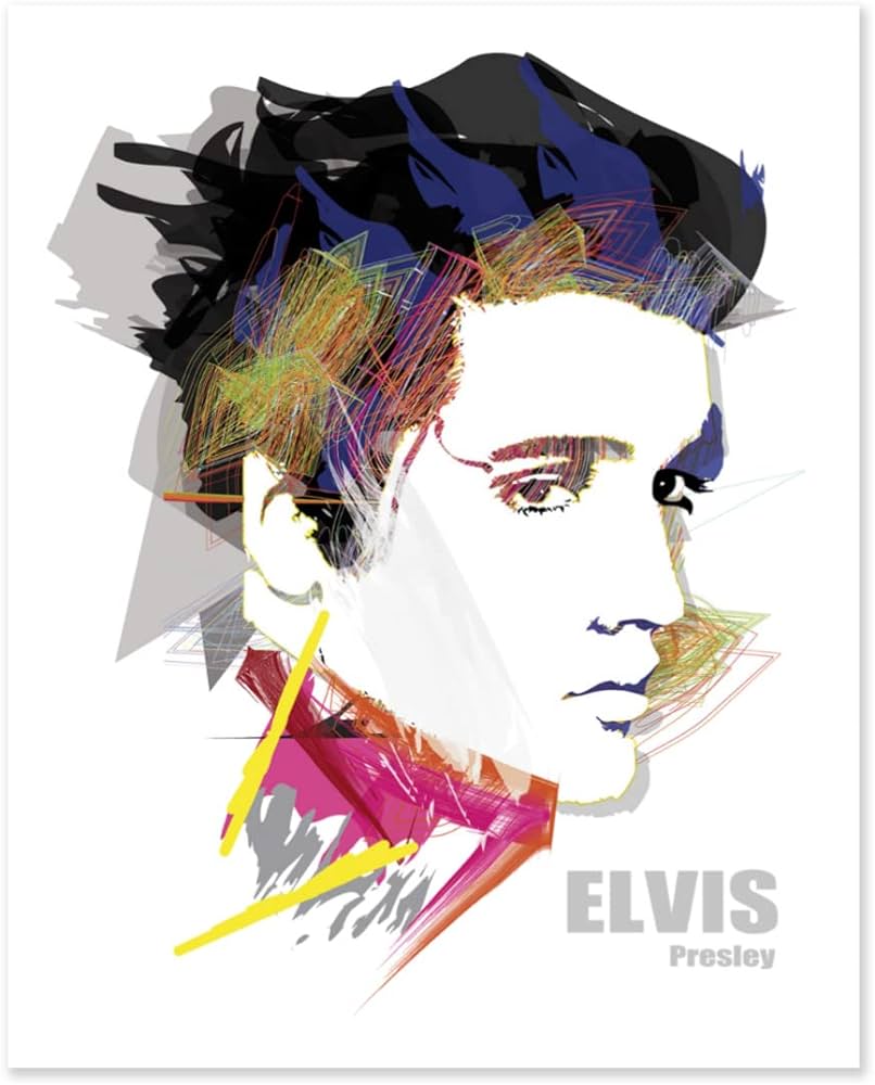 Hzong oil painting by number elvis presley elvis presley diy painting on canvas painting by number kit painting by number loring book hand painted digital oil painting craft kit home office