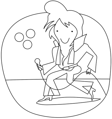 Elvis coloring page free printable coloring pages