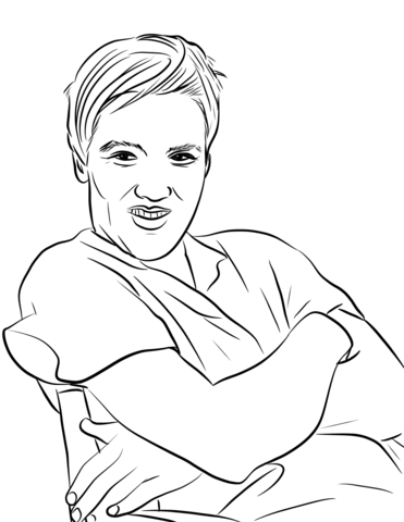 Elvis coloring page free printable coloring pages