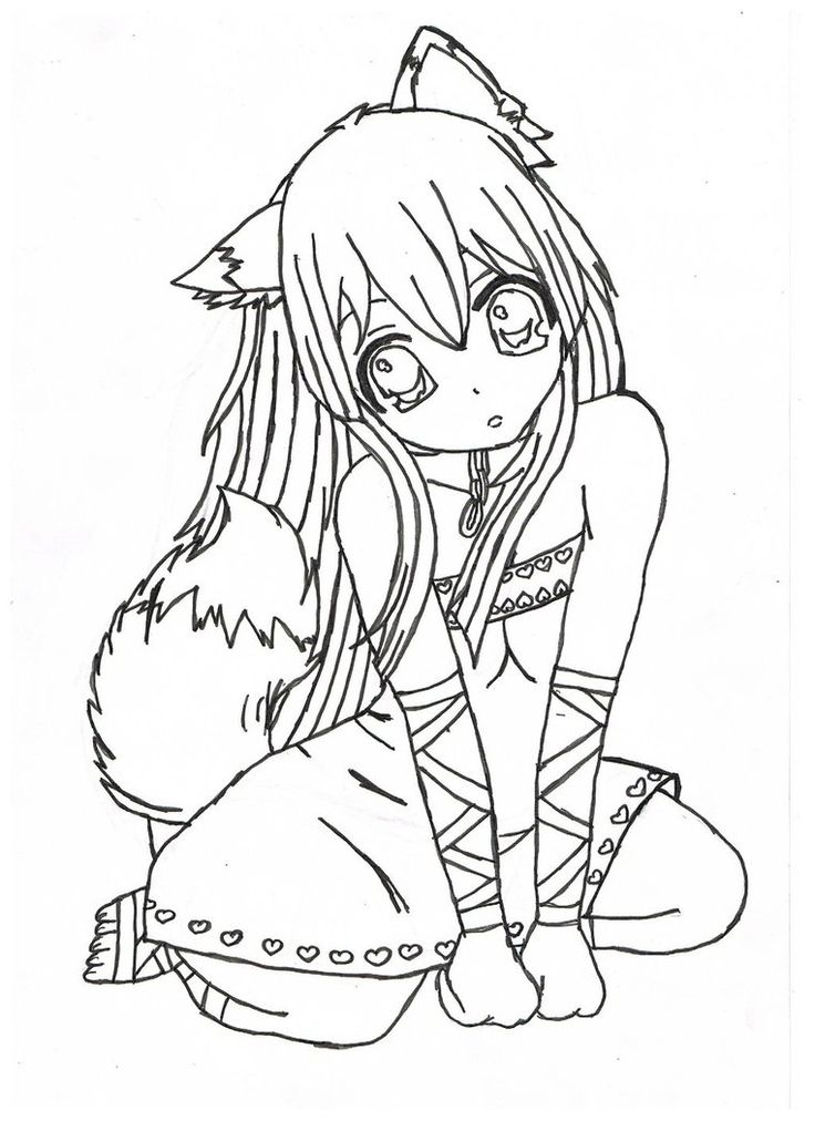 Emo anime girl coloring pages to print coloriage manga pages ã colorier mignonnes coloriage