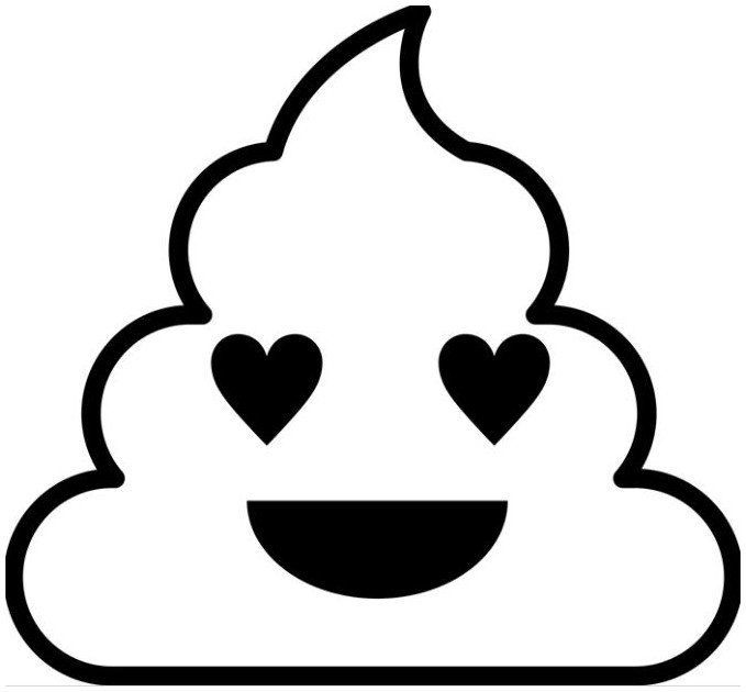 Poop emoji coloring pages love emoji coloring pages heart coloring pages love you cute