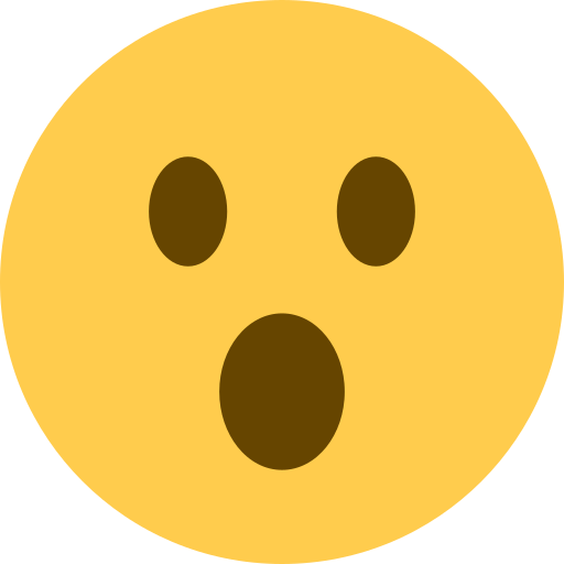 Ð cara con la boca abierta emoji