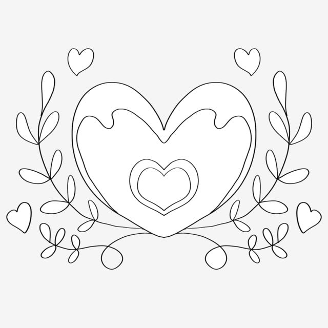 Mão desenhada mão desenhada amor mão desenhada coraãão desenho de linha amor png desenhada coraãão mão desenhada amor imagem png e psd para download gratuito