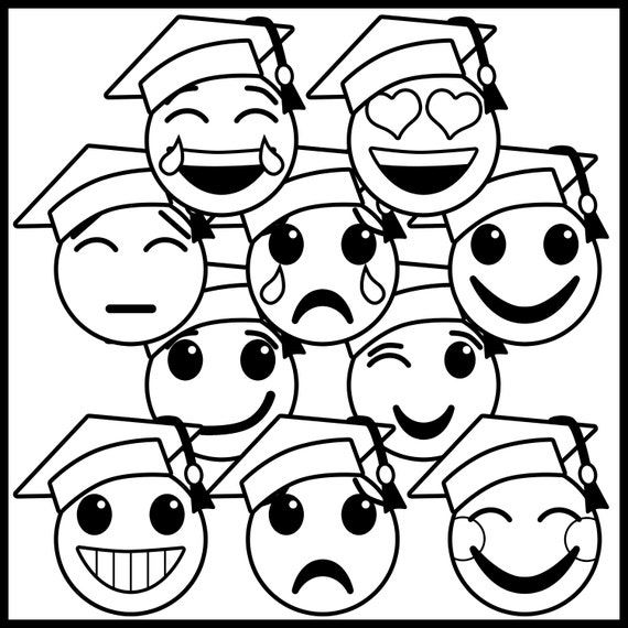 Graduation emoji clip art emotions clip art graduation ceremony clip art graduation clip art toga hat mortarboard clip art