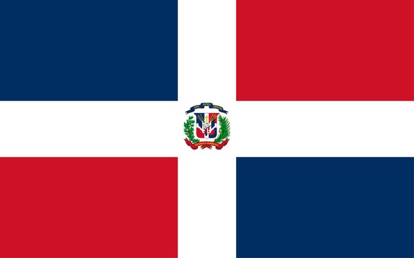 Bandeira republica dominicana royalty