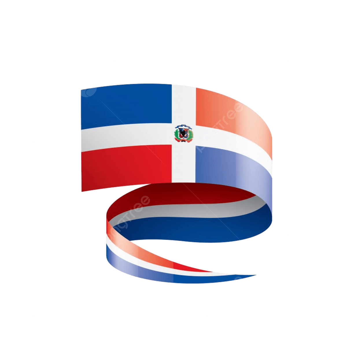 Dominicana bandera nacional icono dominicano png dibujos oficial cinta domingo png y vector para dcargar gratis