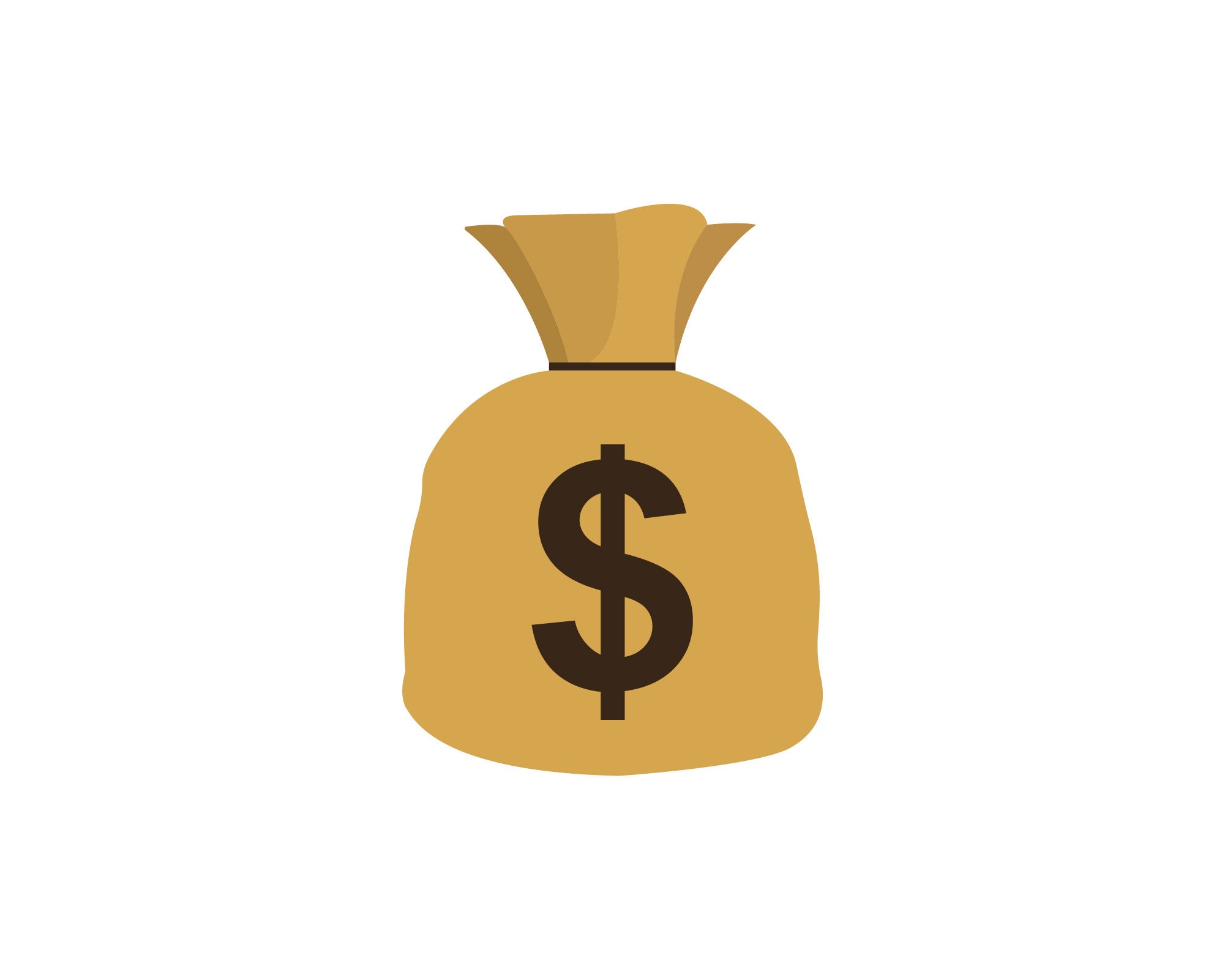 Money bag emoji design svg jpg png eps