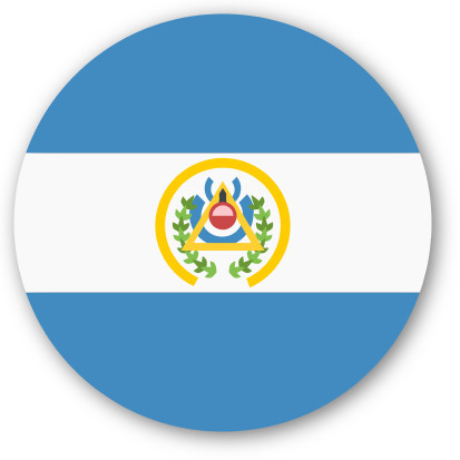 Emoji one wall icon el salvador flag