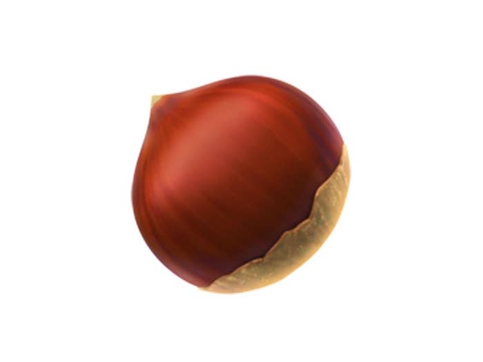 The perfect emoji for boobs is the chestnut emoji and why didnt i realize this sooner