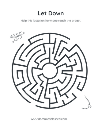 Coloring pages for breastfeeding awareness month