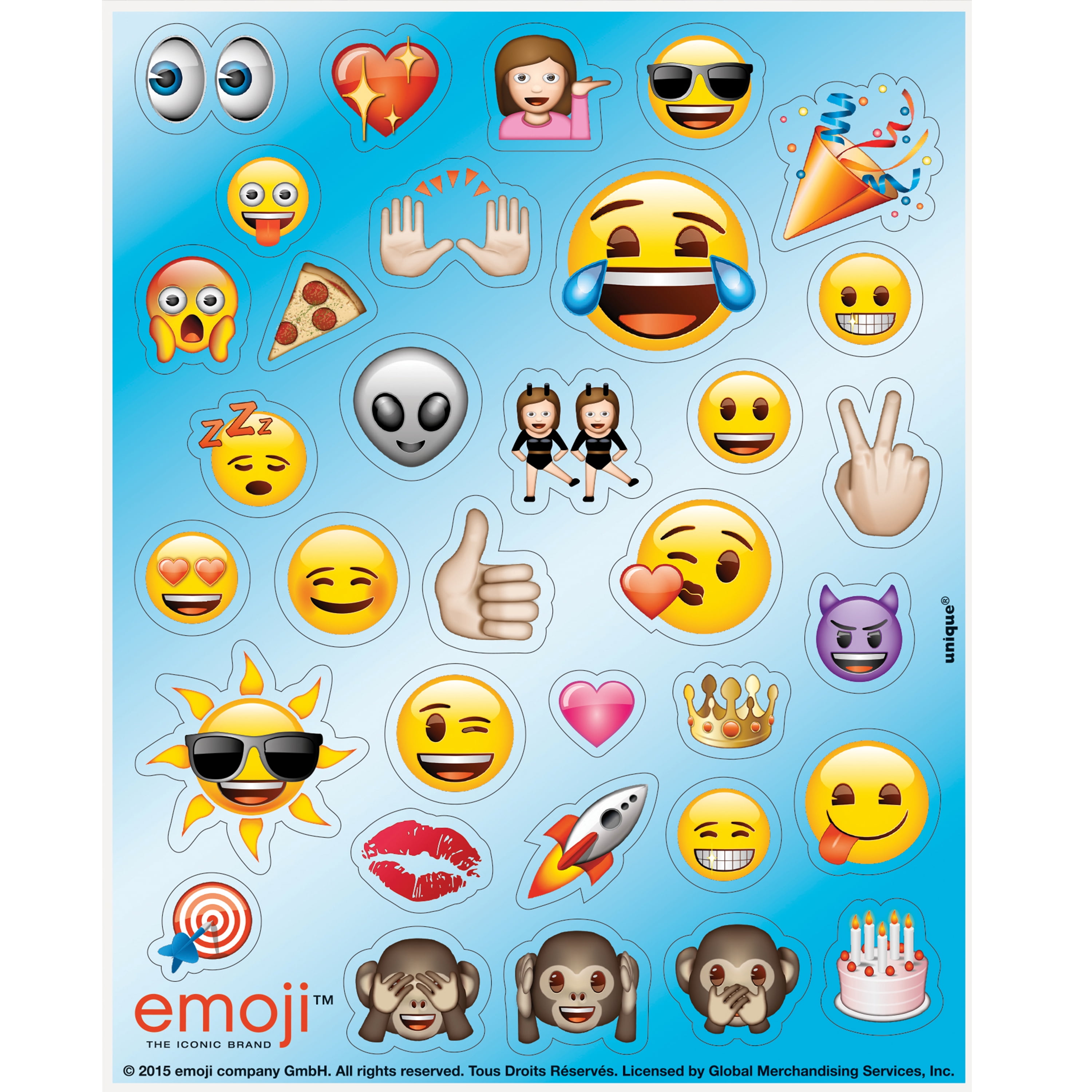 Emoji sticker sheets ct