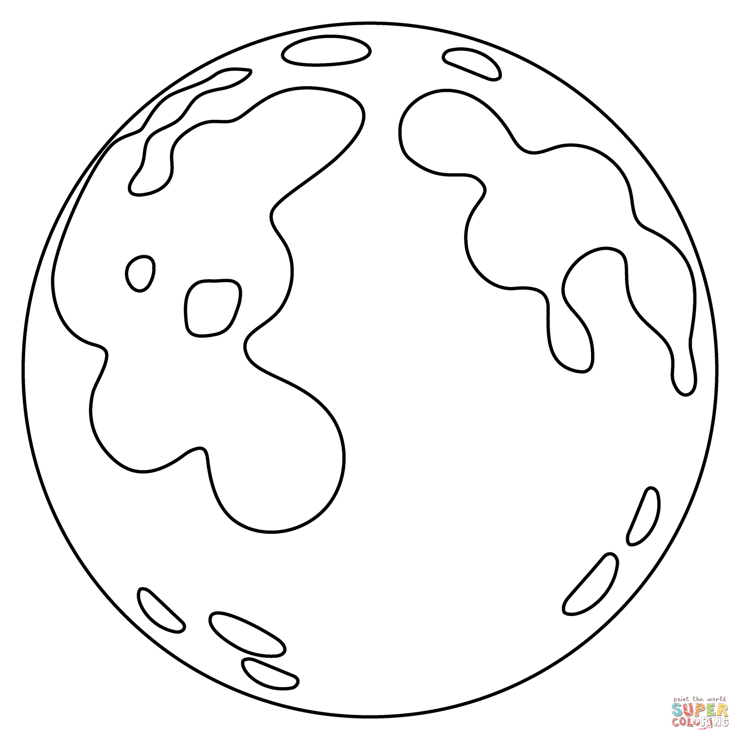 New moon emoji coloring page free printable coloring pages