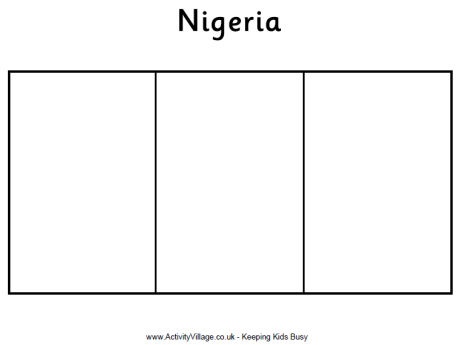 Nigeria flag nigeria flag flag loring pages nigerian flag