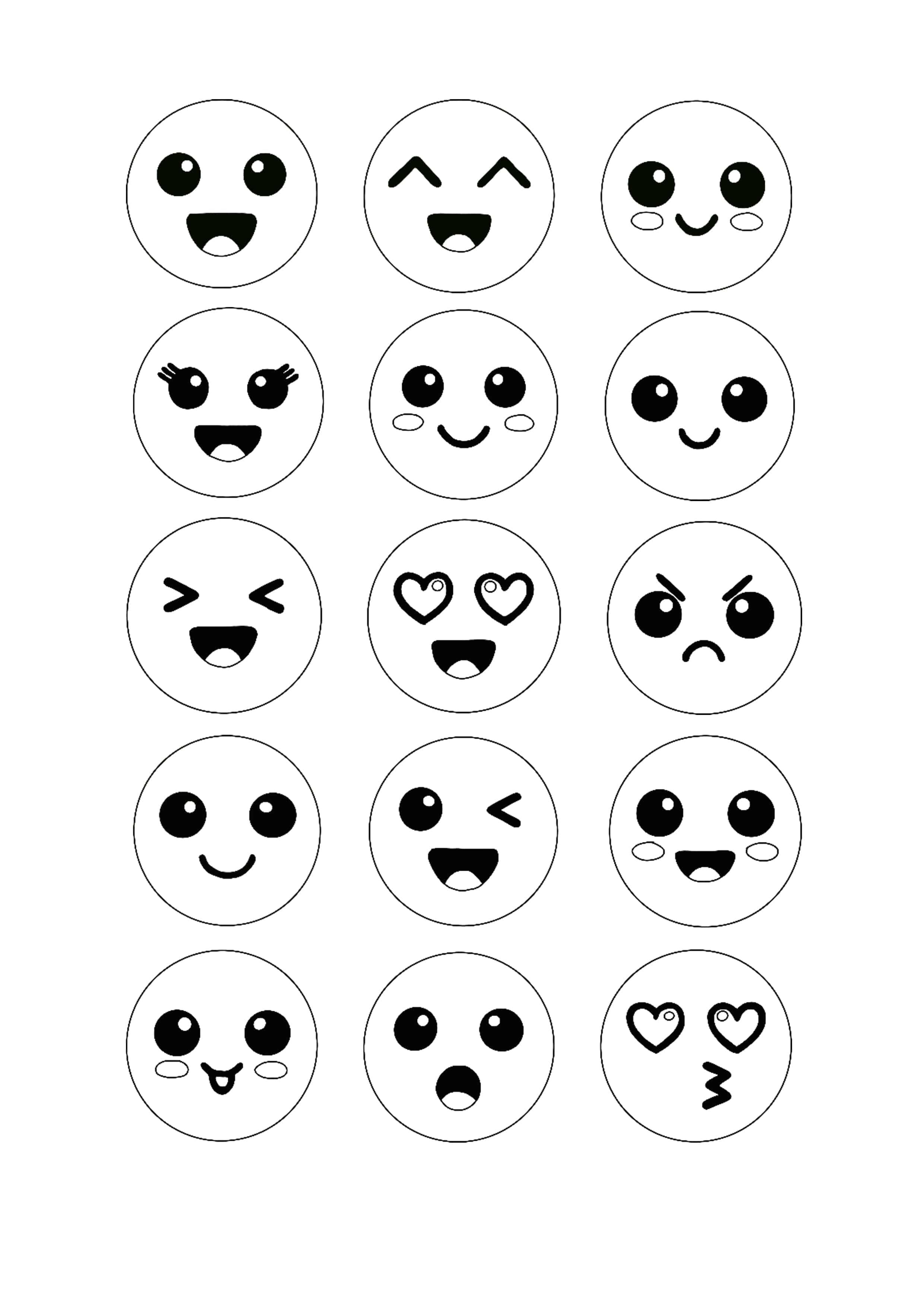 Kawaii emoji coloring page emoji coloring pages coloring pages free printable coloring