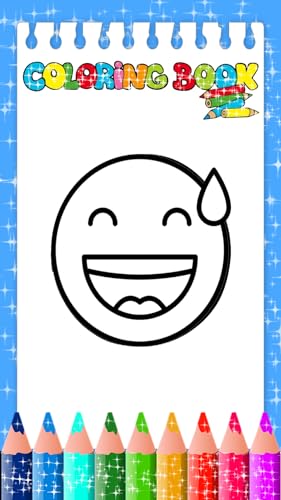 Glitter coloring book emojiappstore for android