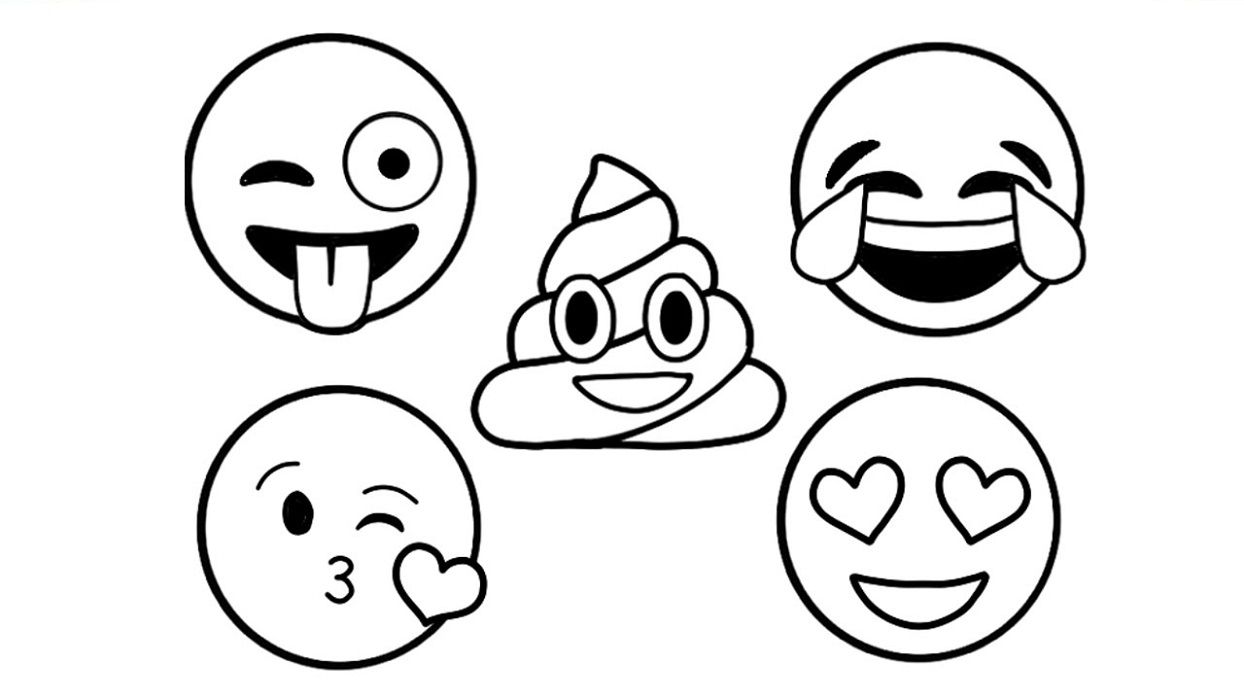 Coloring pages of emojis free printable emoji movie colouring poop pictures crayons page trucks car pumpking merâ imagens infantis desenhos frases liãão de vida