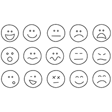 Top free printable emotions coloring pages online