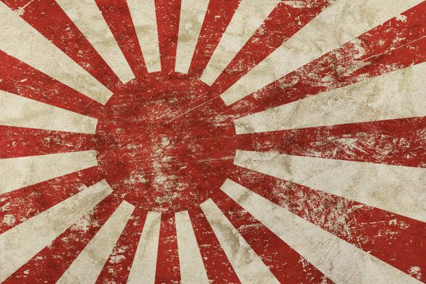 Japanese imperial flag stock photos pictures royalty