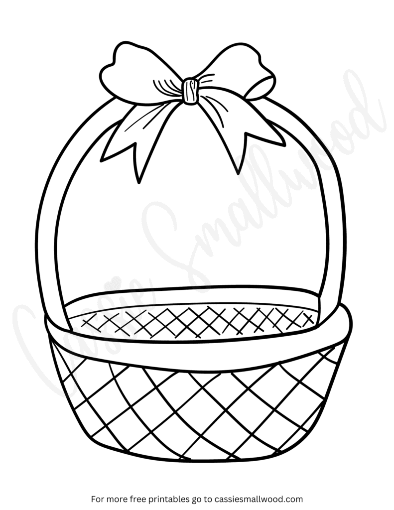 Cutest easter coloring pages free printable