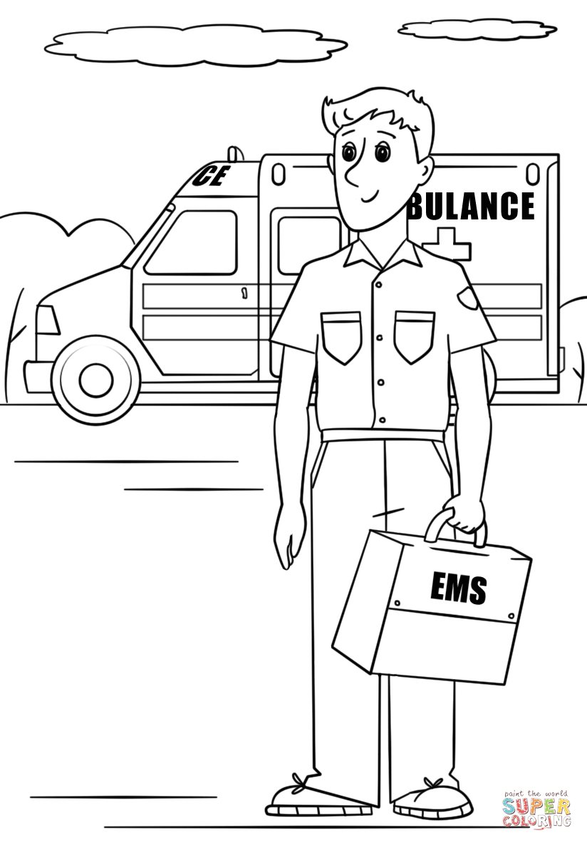 Paramedic coloring page free printable coloring pages paramedic coloring pages veterans day coloring page