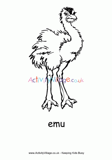 Emu louring page