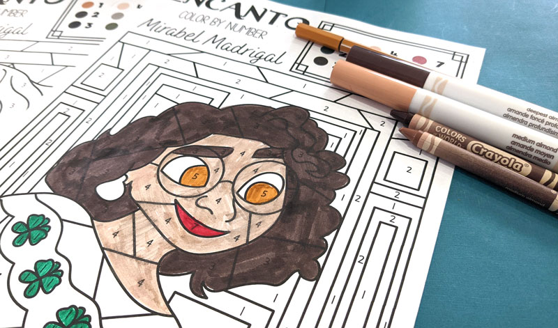 Free encanto coloring sheets