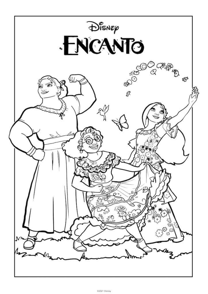 Encanto coloring pages