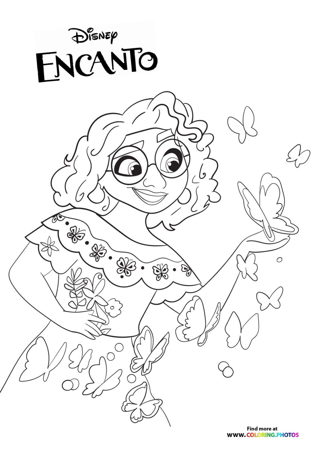 Disney encanto coloring pages for kids free coloring pages for print out image coloriage coloriage tchoupi coloriage