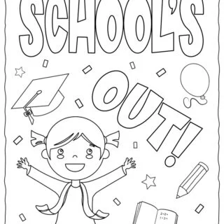 Printable coloring pages for special days