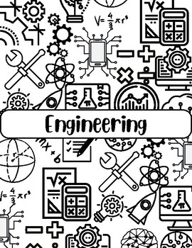 Engineering coloring page by scarcastic n science tpt