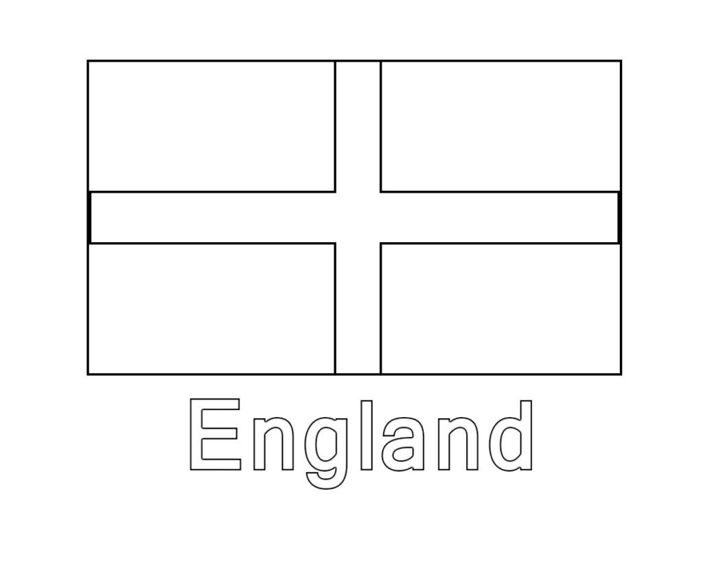 England flag colorg page flag colorg pages england flag flag template