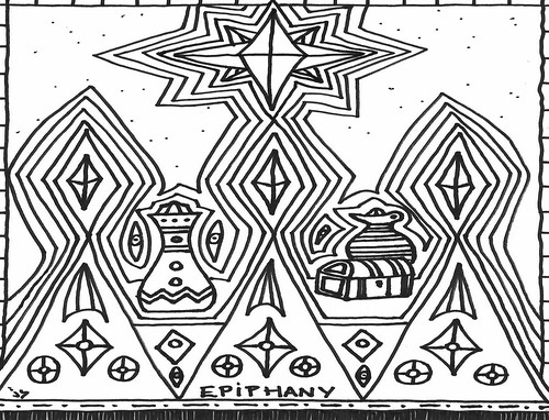 Epiphany art coloring pages â stushie art