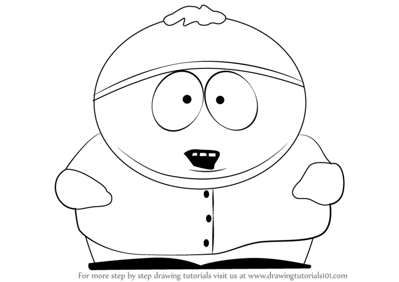 It is one of the main male character in the animated cartoon movie south park south park tattoo south park graffiti cartoons