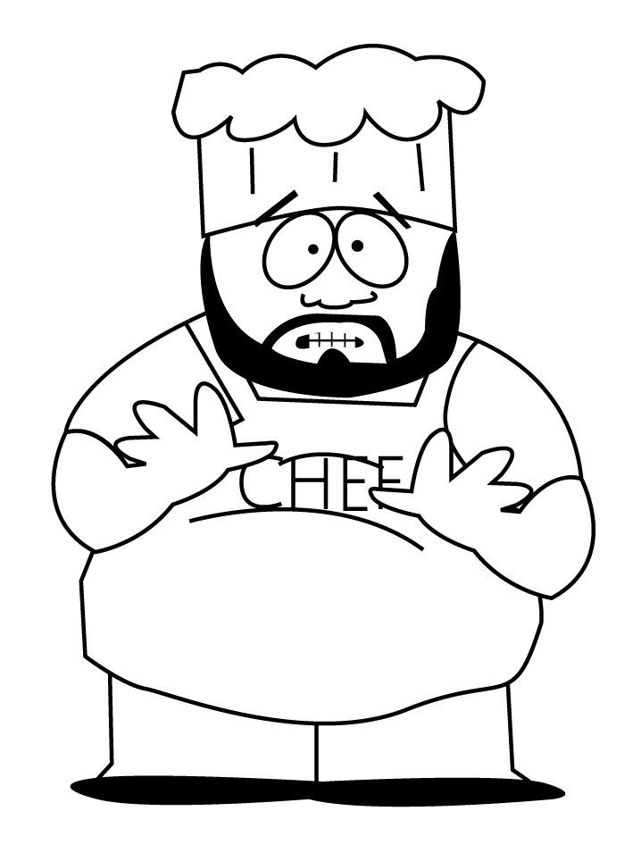 South park coloring pages to print