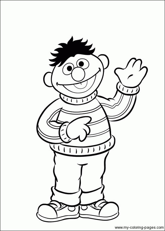 Ernie bert coloring pages coloring pages sesame street coloring pages coloring pages to print