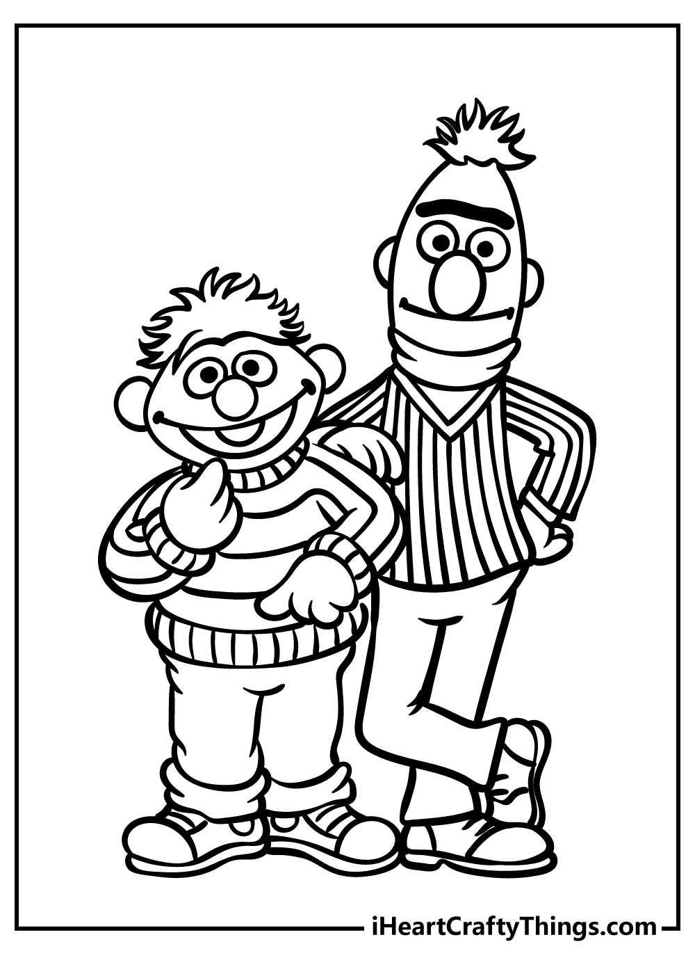 Bert and ernie worksheet