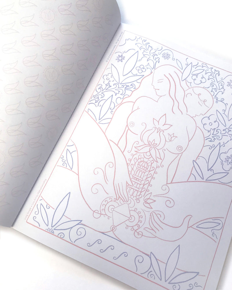 Erotic coloring book alphacoloring vol â