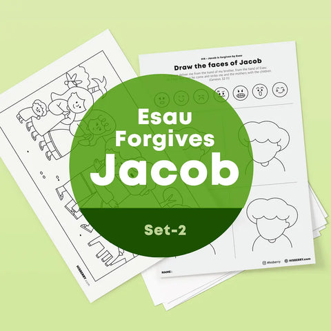 Jacob is forgiven by esau