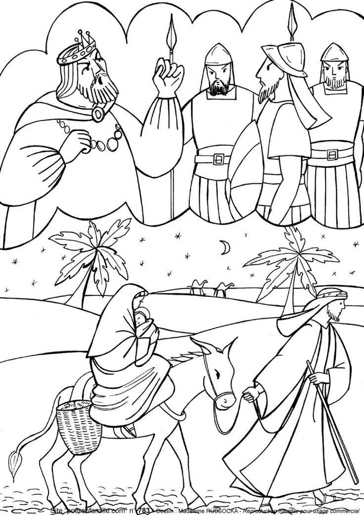 Flight to egypt matthew christmas sunday school sunday school crafts for kids bible coloring pages